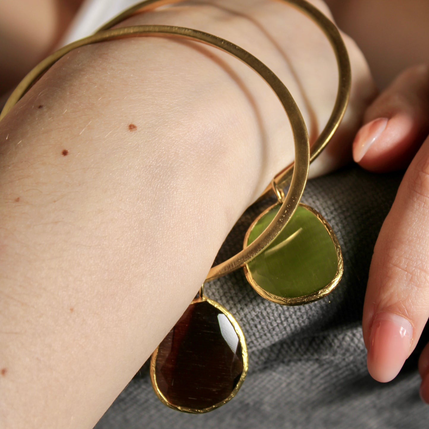 BRACCIALE ELODIE PENDENTE OVALE