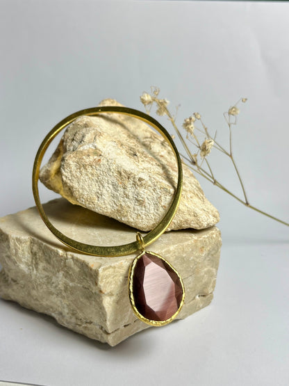 BRACCIALE ELODIE PENDENTE OVALE