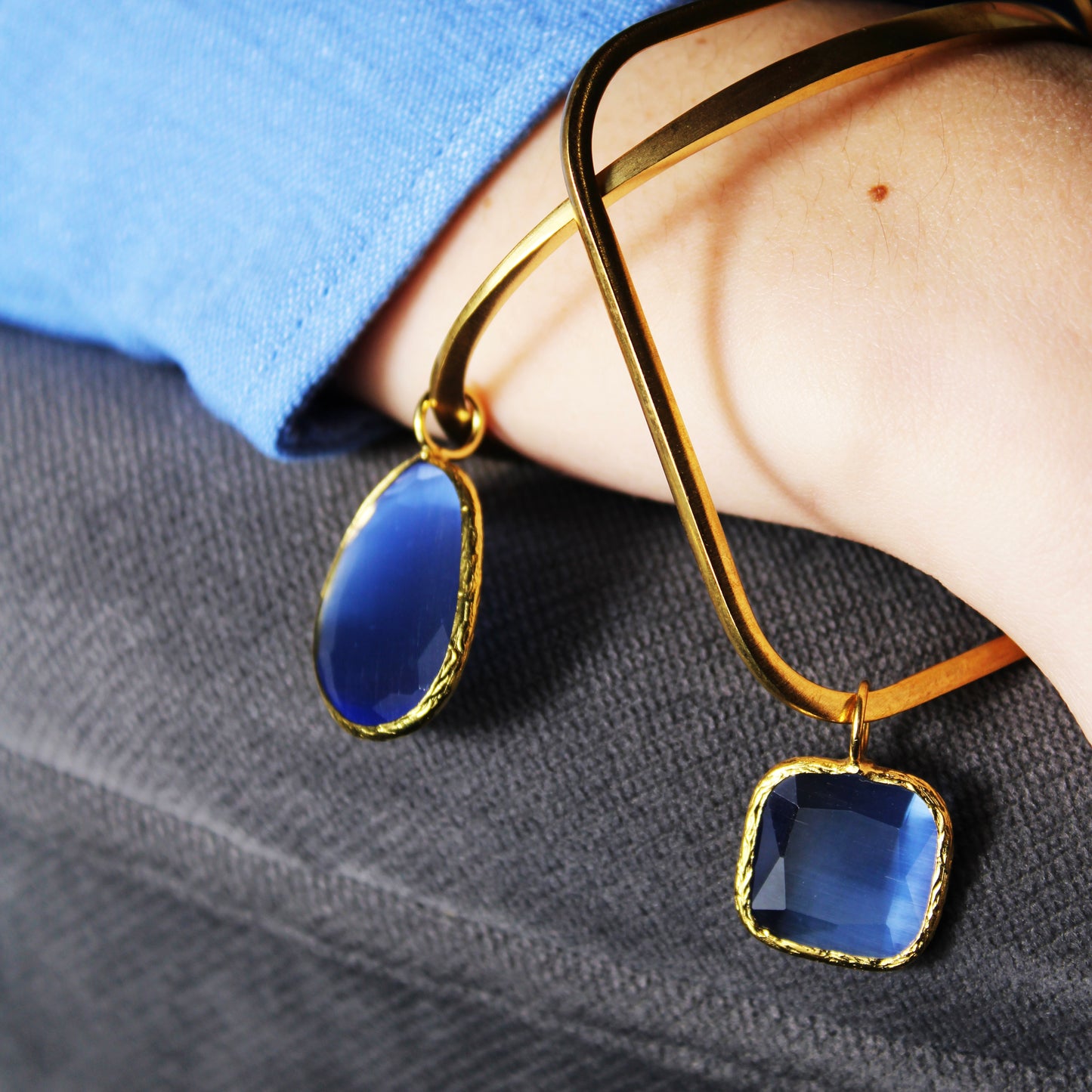 BRACCIALE ELODIE PENDENTE OVALE