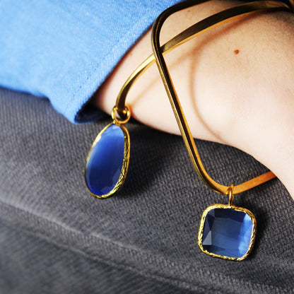 BRACCIALE ELODIE PENDENTE OVALE