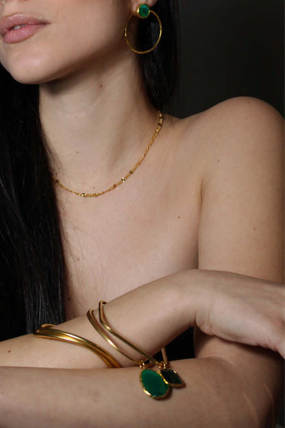 BRACCIALE ELODIE PENDENTE OVALE